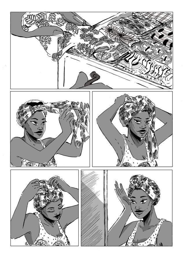 Illustration for article titled Comic Relief: Wash Day Captures the Radical Self-Love in a Hair-Care Ritual